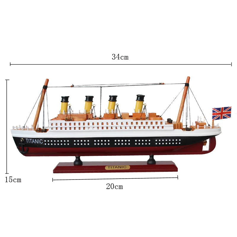 Titanic Wood Sailing Ship Models