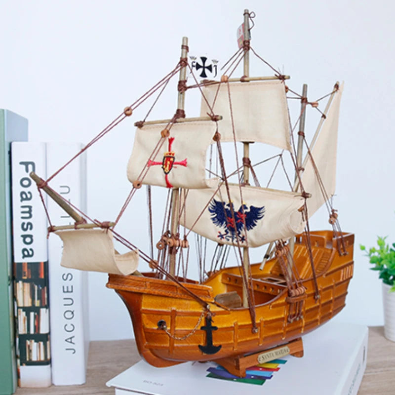Columbus model ship