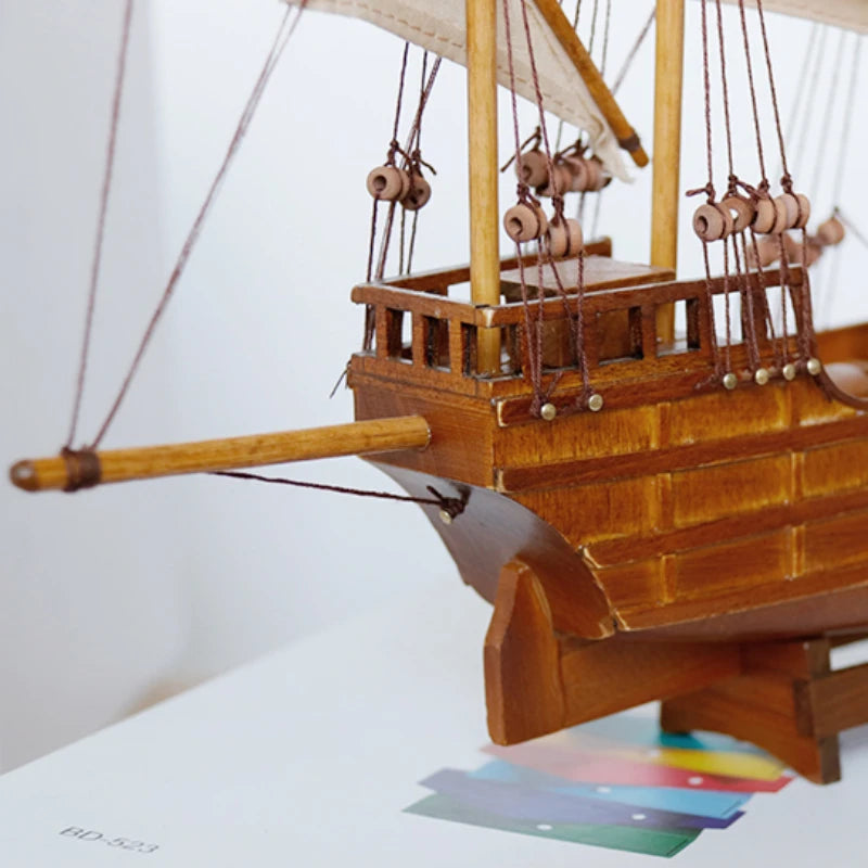 Columbus model ship