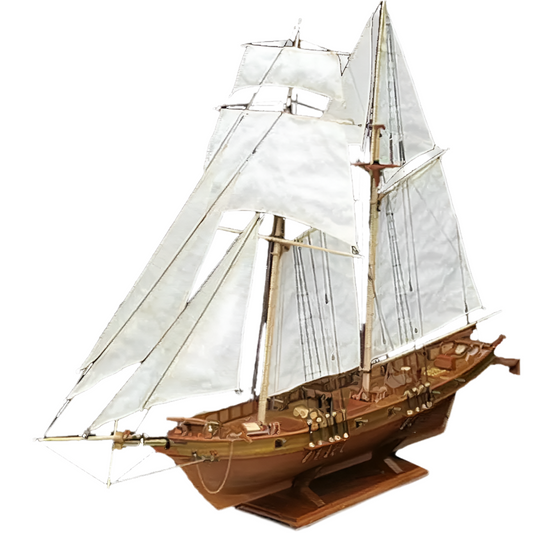 Boat Model Wooden Sailing ship