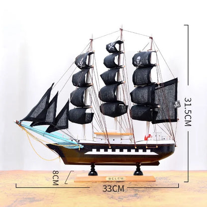 Simulation pirate boat