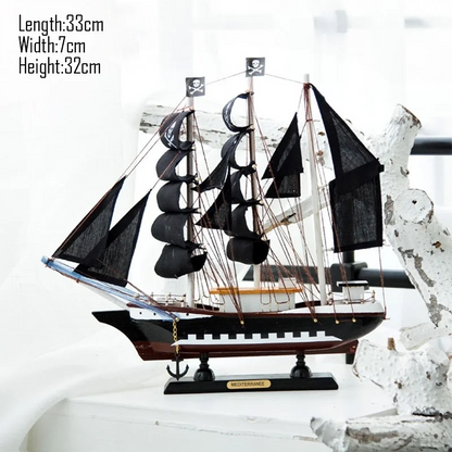 Simulation pirate boat
