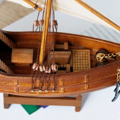 Columbus model ship