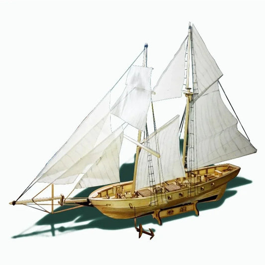 Assembling Building Kits Ship Wooden