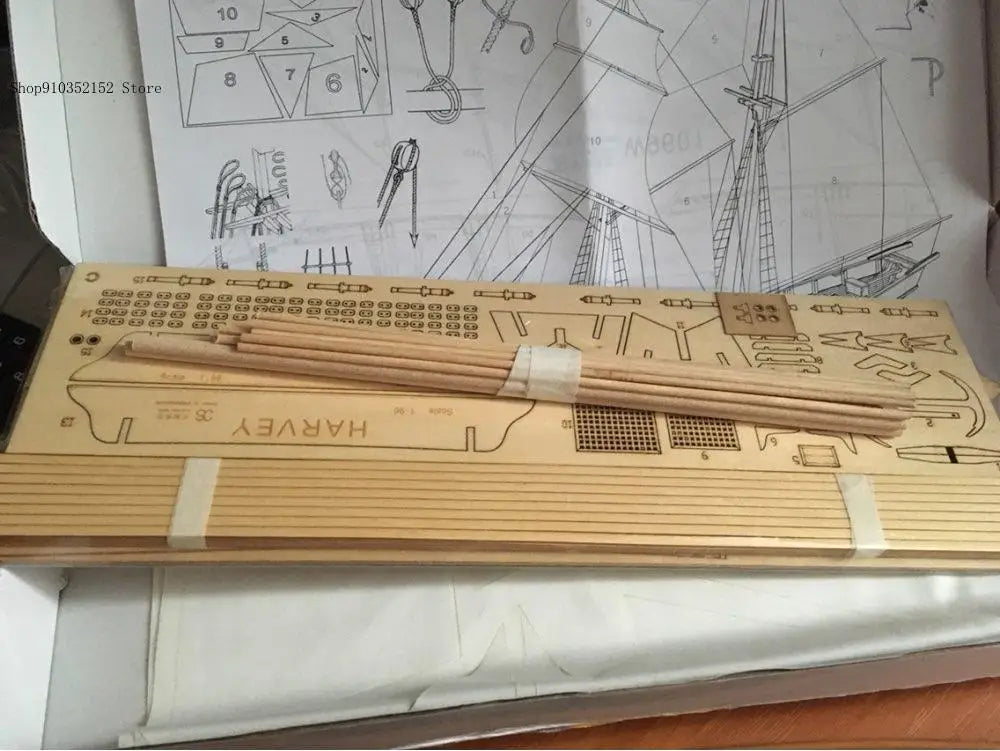 Harvey 1847 sailboat.