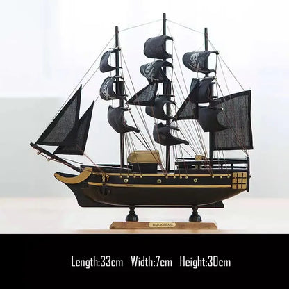 Simulation pirate boat