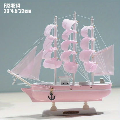 Collectible Wooden Sailing Ship Cutty Sark Detailed Handmade